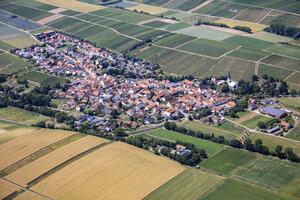 Bild vergrößern: Luftbild der Ortsgemeinde Gabsheim