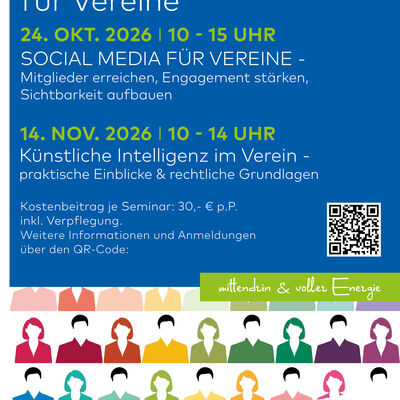 Ank&uuml;ndigung Seminare 2026