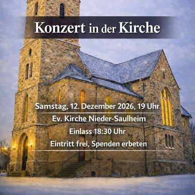 Das Bild zeigt das Ank&uuml;ndigungsplakat des Konzerts.