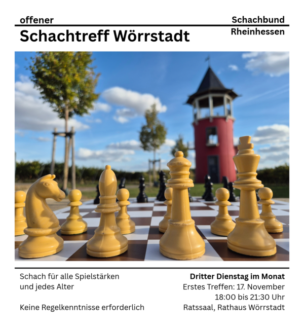 Bild vergr&ouml;&szlig;ern: Schachtreff W&ouml;rrstadt